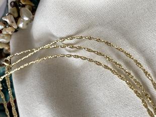 VIP 14K Tırtık Model Choker Kolye
