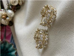 VIP 14K Wreath Küpe