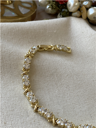 VIP 14K Xoxo Bileklik