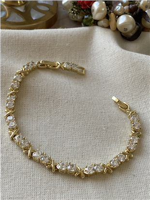 VIP 14K Xoxo Bileklik