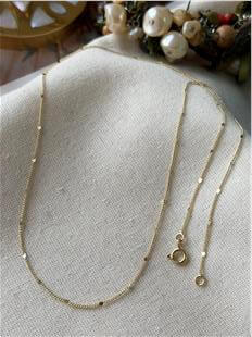 VIP 14K Yıldız Desenli Zincir Kolye