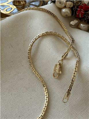 VIP 14K Zip Zincir Kolye