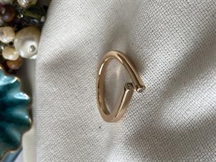 VIP Ayarlanabilir Minimal Taş Yüzük