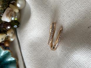 VIP Ayarlanabilir Taşlı Snake Yüzük