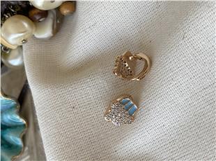 VIP Blue Cupcake Küpe