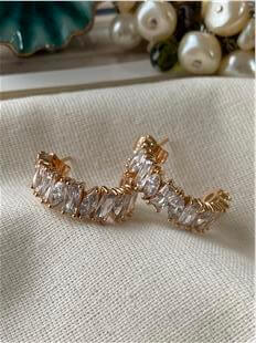 VIP C Model Bezeme Küpe