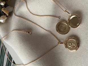 VIP Çiçek Resimlik Kolye