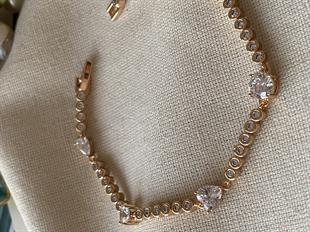 VIP Damla Taşlı Minimal Suyolu Bileklik