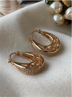 VIP Desenli Bag Model Küpe