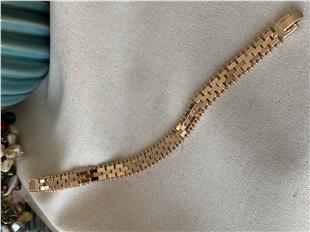 VIP Dikdörtgen Desenli Bileklik