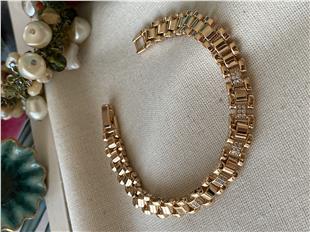 VIP Geçmeli Desenli Bileklik