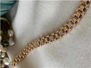 VIP Geçmeli Desenli Bileklik