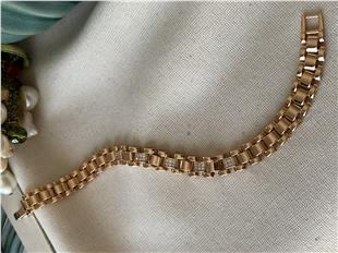 VIP Geçmeli Desenli Bileklik