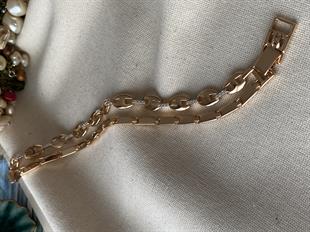 VIP İkili Badem Taşlı Bileklik