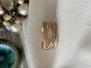 VIP İnce Baget Sarmal Yüzük