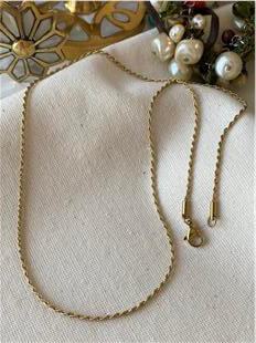 VIP İnce Burgu Zincir Kolye