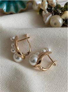 VIP İncili Damla Model Küpe