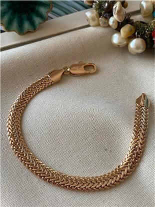 VIP Kalın Balıksırtı Bileklik