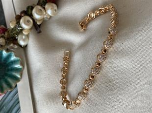 VIP Oval Taşlı Sıra Bileklik