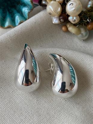 VIP Silver Bubble Küpe