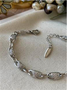 VIP Silver Heart Bileklik