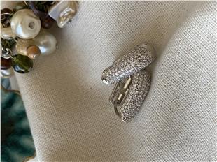 VIP Silver Parıltı Küpe