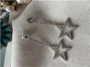 VIP Silver Stars Küpe