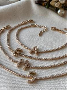 VIP Suyolu Harf Model Bileklik