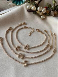 VIP Suyolu Harf Model Bileklik