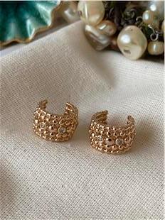 VIP Taşlı Bubble Kıkırdak Küpe