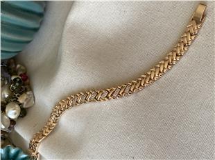 VIP Taşlı Çapraz Örme Bileklik