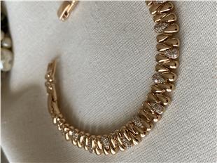 VIP Taşlı Damla Model Bileklik