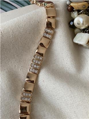 VIP Taşlı Domino Bileklik