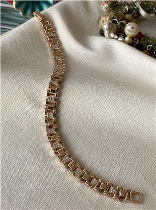 VIP Taşlı Örme Bileklik