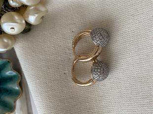 VIP Taşlı Point Küpe