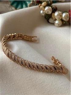 VIP Taşlı Sarmal Bileklik