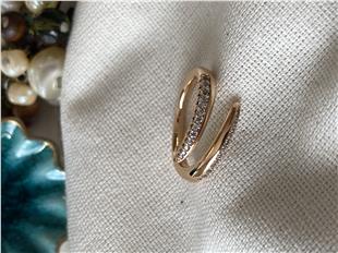 VIP Ayarlanabilir Taşlı Snake Yüzük