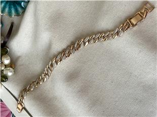 VIP Tek Sıra Örme Bileklik