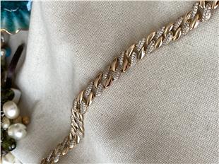 VIP Tek Sıra Örme Bileklik