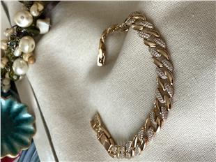 VIP Tek Sıra Örme Bileklik