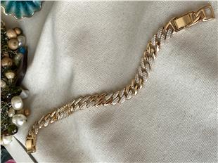 VIP Üç Sıra Örme Bileklik