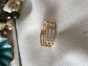 VIP Üç Sıra Yüzük