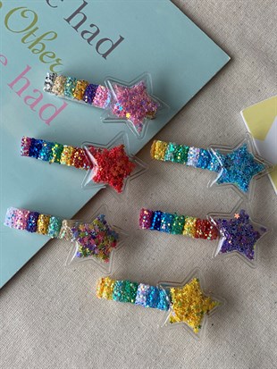 Yıldız Renkli Toka