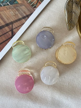 Round Pearlescent Buckle