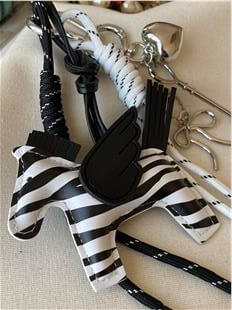 Zebra Çanta Charmı