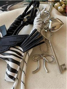 Zebra Çanta Charmı