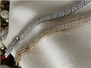 Zirconium Parlak Taşlı Bileklik