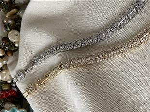 Zirconium Parlak Taşlı Bileklik