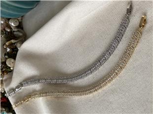 Zirconium Parlak Taşlı Bileklik