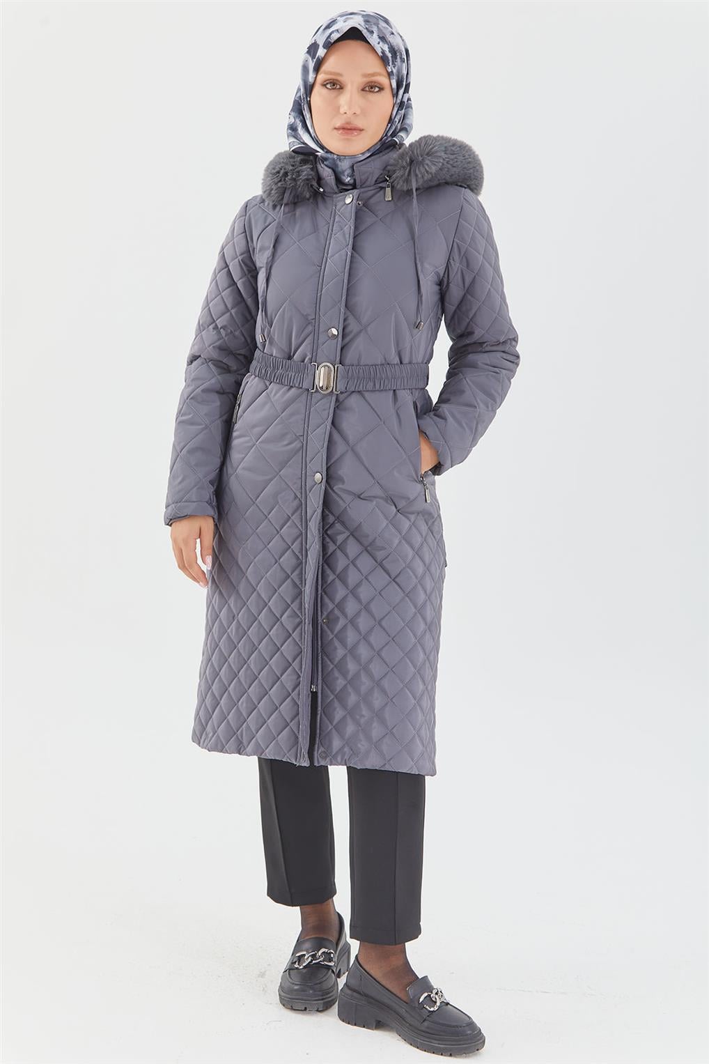 SİTARE GEÇİŞLİ KABAN 2514- Gri